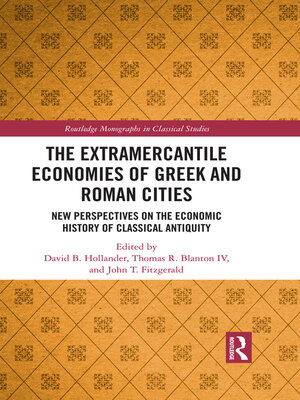 cover image of The Extramercantile Economies of Greek and Roman Cities